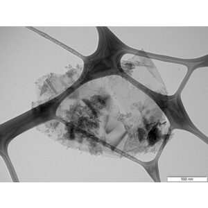 Graphene Nanoplatelets TEM image