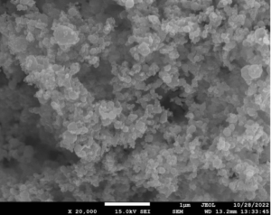 Graphene Nanoparticles Conductive Additive SEM image 20,000X